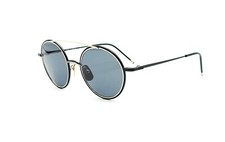 Thom Browne TB-108-A-T sunglasses Black-Gold / Gray lenses size 50 new One Left