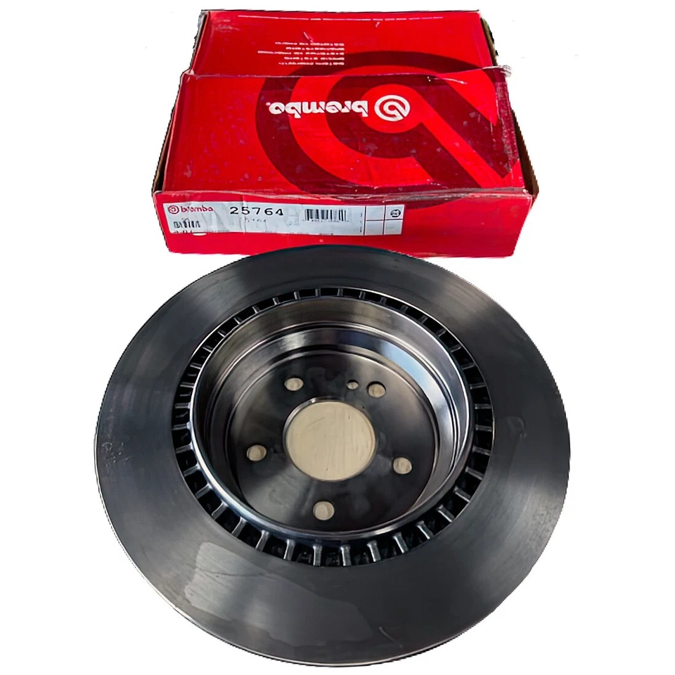 Rear Brembo Disc Brake Rotors For Mercedes-Benz S600, S55 AMG, CL55 AMG; 315mm - Image 3 of 4