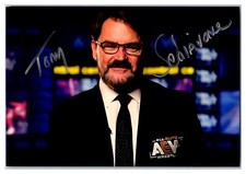 Tony Schiavone AEW WCW Announcer Hand Signed 4x6 Photo TC46-7924