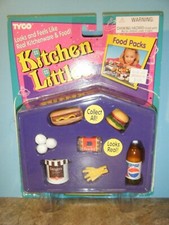 BARBIE TYCO KITCHEN LITTLES LUNCH FUN SET FREE SHIPPING