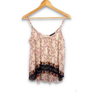 polyester spaghetti strap tank