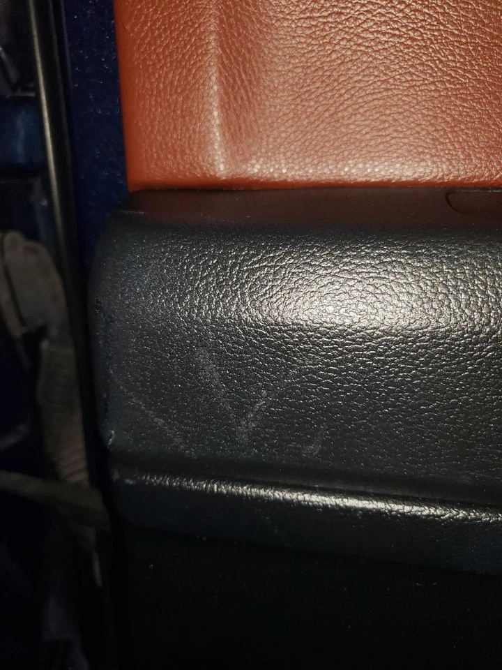 18 19 20 FORD F150 PICKUP Painel de Acabamento da Porta Traseira Direita Marsala BB Couro com Madeira - Imagem 2 de 4