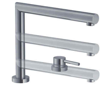 FRANKE Armatur ACTIVE WINDOW, Festauslauf,  Chrom