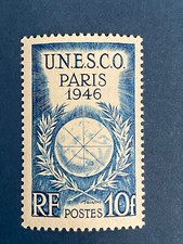 Timbre de France n° 771 YT 1946 Conférence de l'UNESCO à Paris Neuf Luxe **