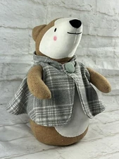 11"  Fox w/ Cape Plush Door Stop Weighted Bottom
