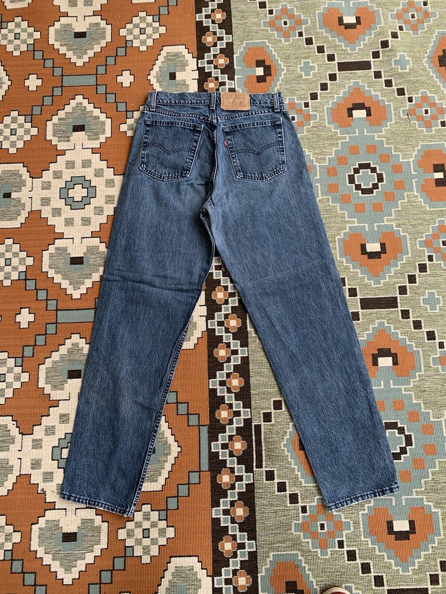 Vintage 90s Levi's 532 Jeans Mens 32x33 Blue Medium Wash Denim