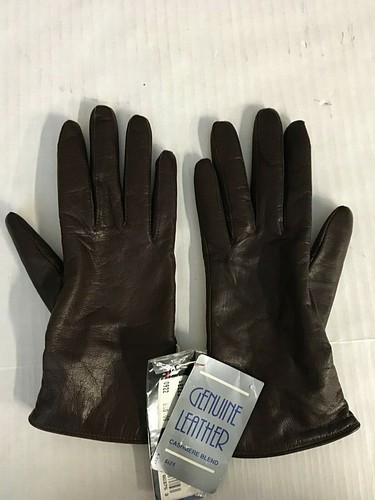 aris cashmere lined leather gloves