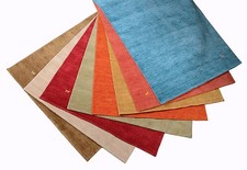 Orienttppich Schurwolle Gabbeh 90x60 cm handgefertigt Lagerverkauf versch Farben