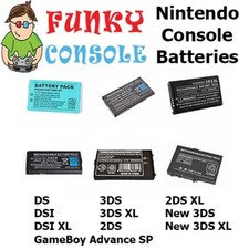 Nintendo DS Lite 2DS 3DS New 2DS XL DSi DSi XL Micro Replacement Li-ion battery