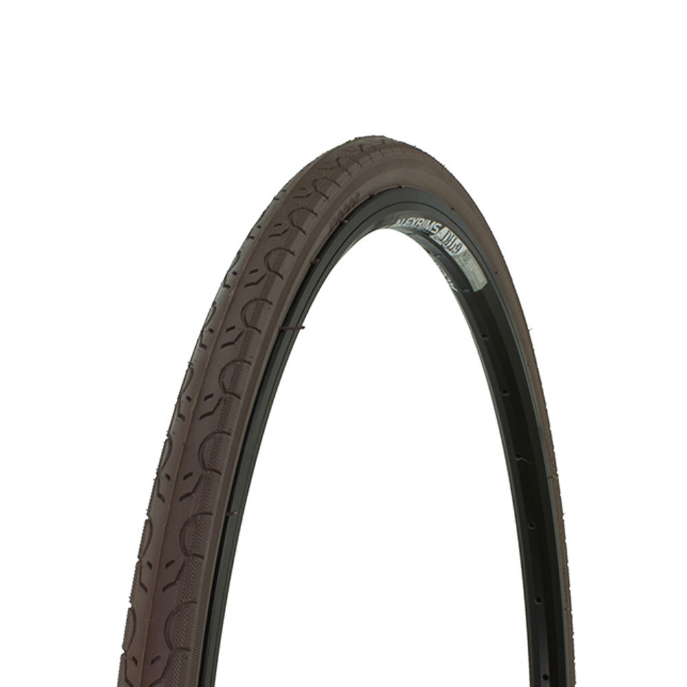 Wanda G5013 700C x 28 Bike Tires Urban Hybrid Slick Commuter, CHOCOLATE BROWN