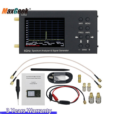 SA6 6GHz Spectrum Analyzer Signal Generator WiFi 2G 4G LTE CDMA GSM GPRS BDS