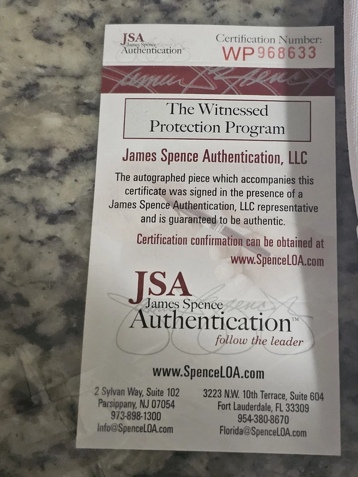 Khalil Mack Autographed Oakland Raiders  (JSA) Authentication  - Image 4 of 4