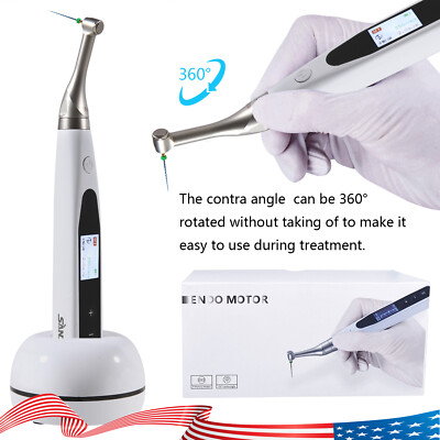 enDo ① Dental Wireless Endo Motor 16:1 Handpiece Endodontic Treatment 360