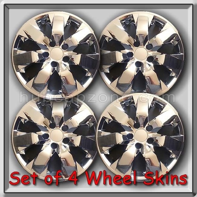 20082010 Honda Accord Wheel Skins Chrome 17" Hubcaps Chrome Wheel