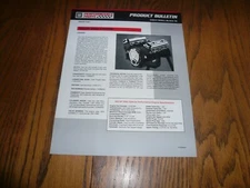 Original GM Performance Parts Product Bulletin 300 HP 350CI Aluminum V6/90 Block