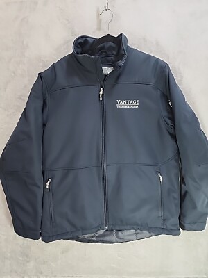 Outer Boundary Men's Large Blue Zipup Lined Insulated Jacket | eBay