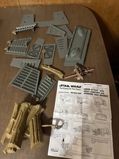 Kenner Star Wars Power of the Force Endor Attack 3.75  Playset Incomplete POTF