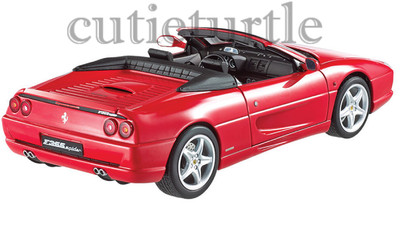 Hot Wheels Elite Ferrari F355 Spider Convertible 1:18 Diecast