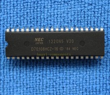 1pcs D70108HCZ-16 D70108HCZ NEC Encapsulation DIP 16/8 16-BIT