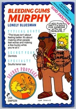 #4402 The Simpson's Lisa FDC Maxi Card w/Pictorial Cancel Card Bent Left Edge