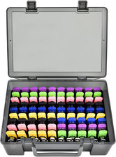 FULLCASE Flash Drive Case USB Memory Stick SD Card Storage Organizer- Holds 104P