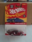 Hot Wheels Classics Series 4 #6/15 Volkswagen Karmann Ghia Red Redline 5 Spokes