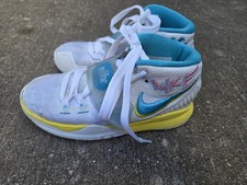 Youth Nike Kyrie 6 Neon Graffiti Size 3.5 Shoes Sneakers
