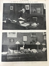 1902 LE PRÉFET DE POLICE Mr LÉPINE et LE CHEF DE LA SÛRETÉ Mr COCHEFERT