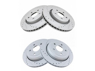 For 2022 Jeep Grand Cherokee WK Brake Rotor Set Front and Rear 54767PRCK