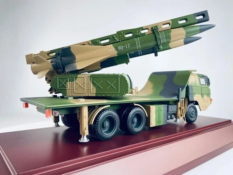1:24 47CM HQ-12 Air Defense Missile Launcher Truck Diecast Model Collection - Image 4 of 4