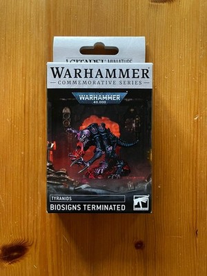 Biosigns Terminated Tyranids Warhammer 40k (Commemorative Series)   OVP