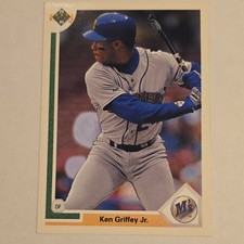 Upper Deck 1991 Ken Griffey Jr. #555 Seattle Mariners MLB Baseball Card Base Set