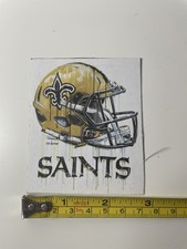 New Orleans Saints helmet art  