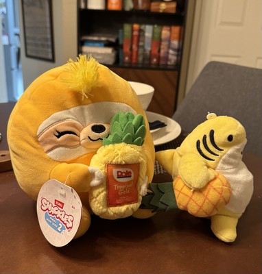 ZURU SNACKLES SANDY DOLE PINEAPPLE  S2 /SHARKA PINEAPPLE BABY (Pineapple Plush)