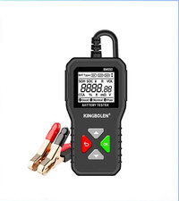 BM550 Car Battery Tester 6V 12V 24V 100-2000 CCA 2Ah-220Ah Detect AnalyzerTool