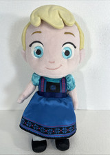 Disney Store Frozen Elsa Plush Doll Collectible Disney Franchise Character