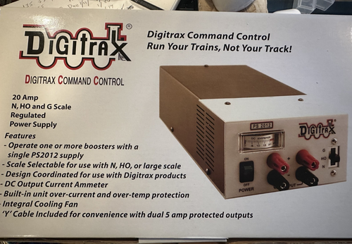 Digitrax command control PS2012 20 amp power supply | eBay