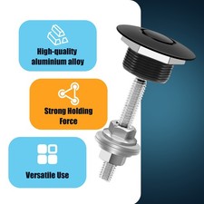 4 Pcs Quick Release Push Button Hood Latch Bolt Lock for Car Engine Hood