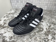 Adidas Copa Mundial Soccer Cleats Mens 7 Leather Black Made In Germany 015110