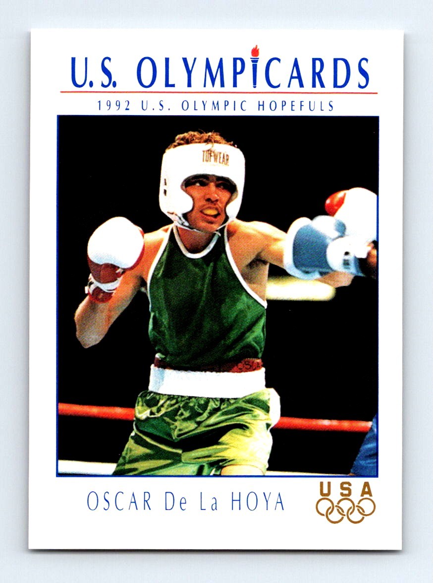 #23 1992 Impel Olympicards Oscar De La Hoya