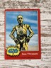 1977 Topps Star Wars #98 C-3PO Vintage Trading Card See-Thr