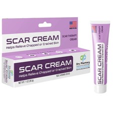 Scar Cream - Helps Reduce Appearance of Old & New Scars - 1 oz, Made in USA