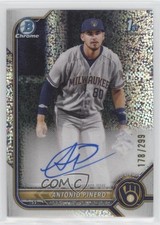 2022 Bowman Chrome Prospect Speckle Refractor 178/299 Antonio Pinero Auto tj1