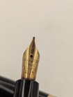 Parker English Black Senior Duofold Fountain Pen 14k Soft Gold Nib Restored — photo 6