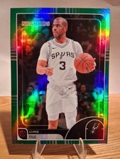 2025-26 Topps NBA Hoops Chris Paul Green Parallel #247 San Antonio Spurs