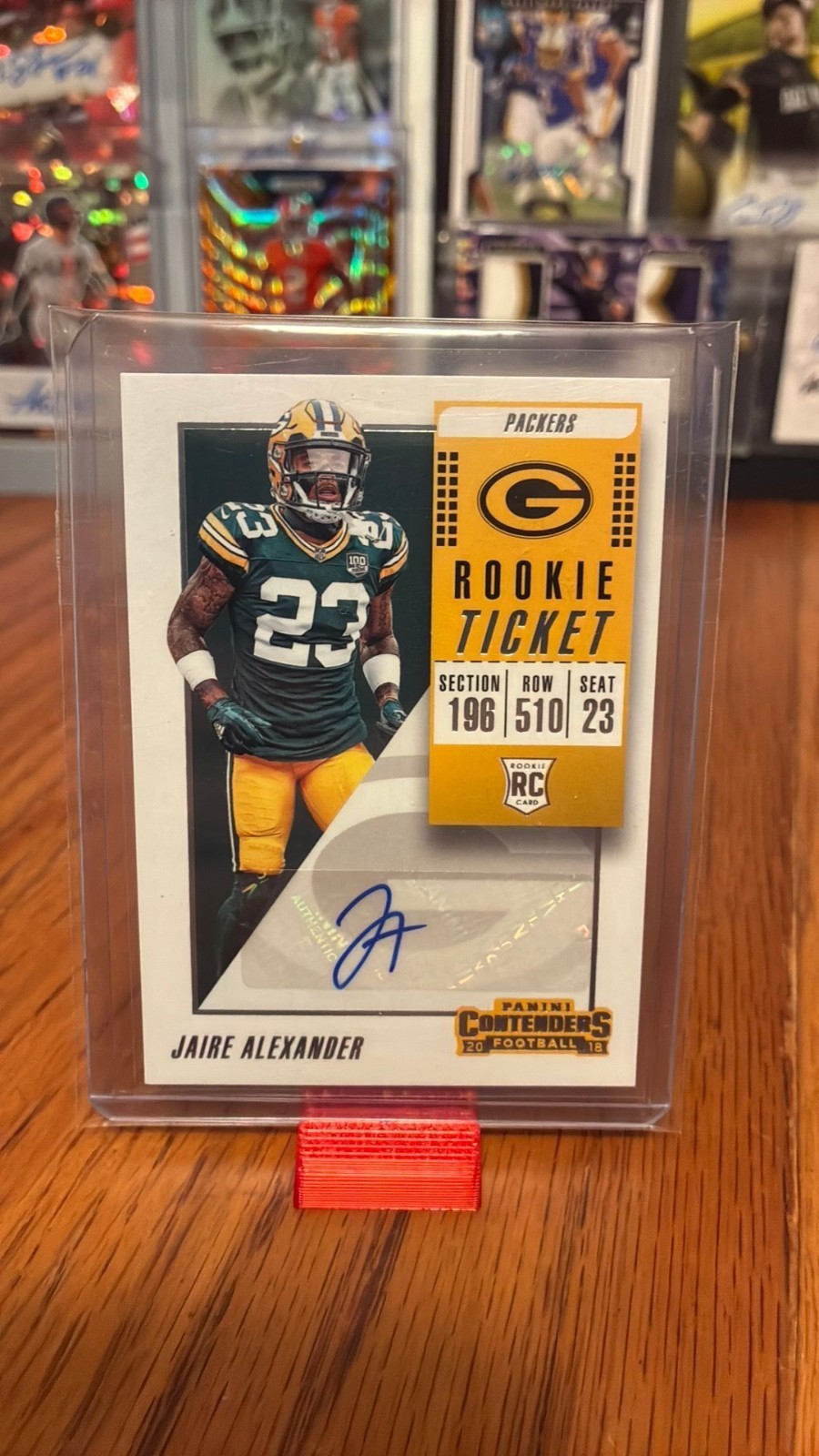 2018 Panini Contenders - Rookie Ticket Autograph Jaire Alexander #153 (AU, RC)