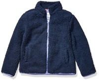 Fleecejacke MäDchen 2 Jahre Marineblau Sherpa ReißVerschluss Amazon Essentials