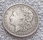 1921 Morgan Silver Dollar #2