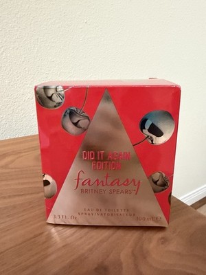 BRITNEY SPEARS ~ FANTASY DID IT AGAIN EDITION 3.3 oz EDT Perfume NEW Open Box 