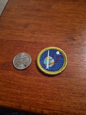 Boy Scouts Of America Space Exploration Round Merit Badge Patch